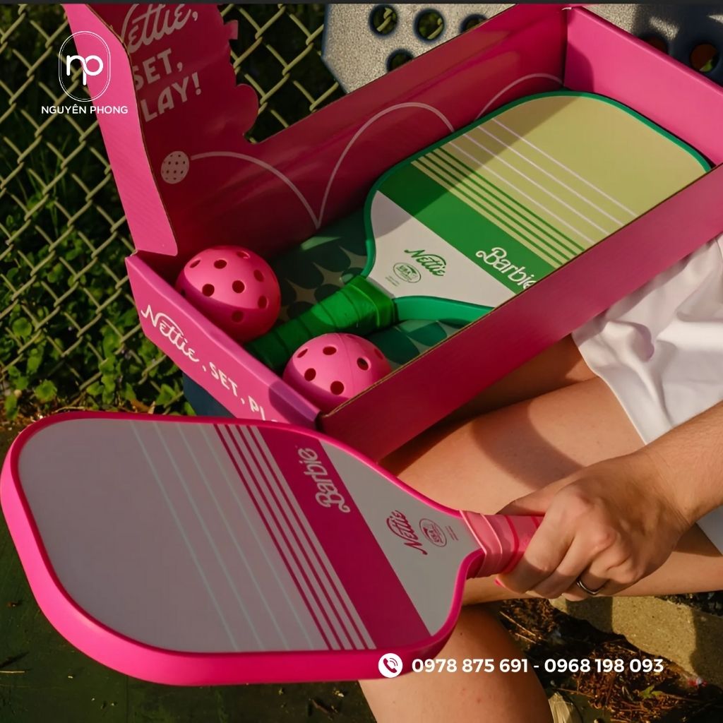 Hộp carton đựng pickleball đẹp